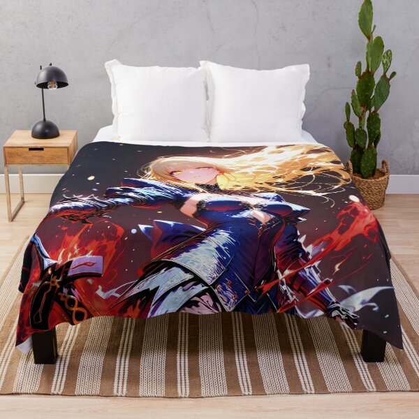 Item preview, Saber Alter Fate Stay Night Dark Flame Warrior designed and sold by ManuelOpito.