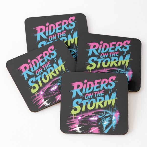 Item preview, Need For Speed- Riders on the Storm Neon Retro Car Streetwear Design designed and sold by Enea Kelo.