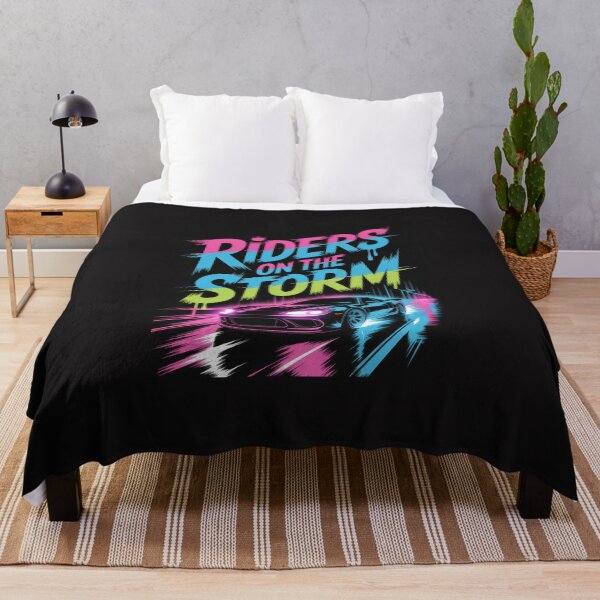 Item preview, Need For Speed- Riders on the Storm Neon Retro Car Streetwear Design designed and sold by Enea Kelo.