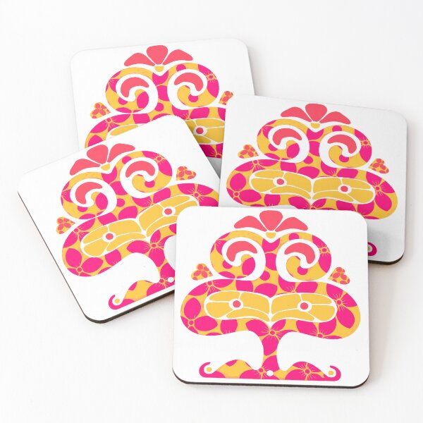 Item preview, Floral Terracotta Memory, Mid mod style designed and sold by Clara Fruggeri.