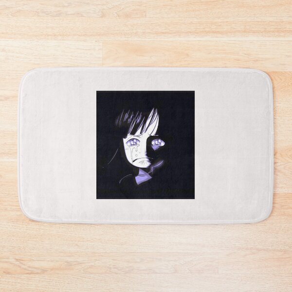 Item preview, Crying Anime Girl - Melancholic Purple & Shadow Art designed and sold by StuartCollinss.