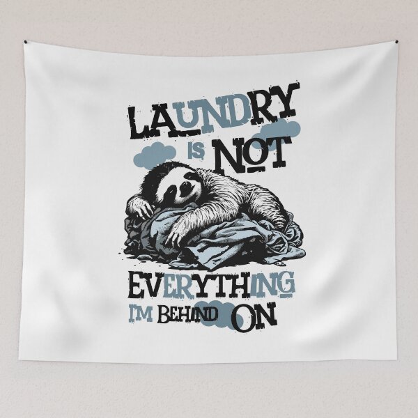 Item preview, Laundry Sloth designed and sold by Graffik-Peeps.