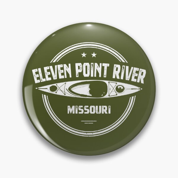 Artikelvorschau, Kajakfahren auf dem Eleven Point River in Missouri entworfen und verkauft von Esskay Designs.