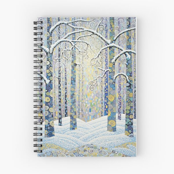 Item preview, Whimsical Ornate Forest in Winter designed and sold by Lizetteh.