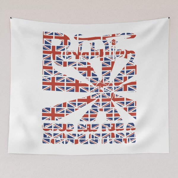 Item preview, Good Day for a Revolution - UK Flag designed and sold by KateVanFloofno1.