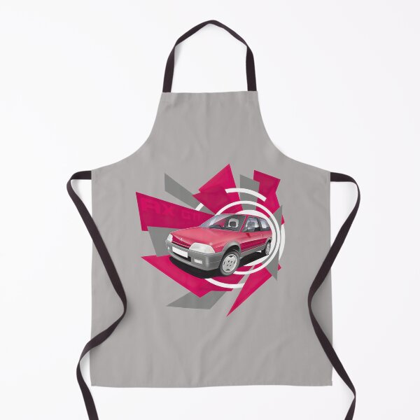 Item preview, AX GT Burst Car Art – Dynamic Red Hot Hatchback Design designed and sold by SubramanianR.