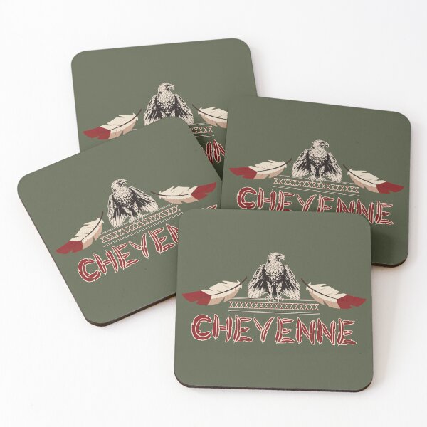 Item preview, Native American Tribe Cheyenne With Adler And Feders designed and sold by Mapeti.