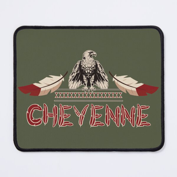 Item preview, Native American Tribe Cheyenne With Adler And Feders designed and sold by Mapeti.