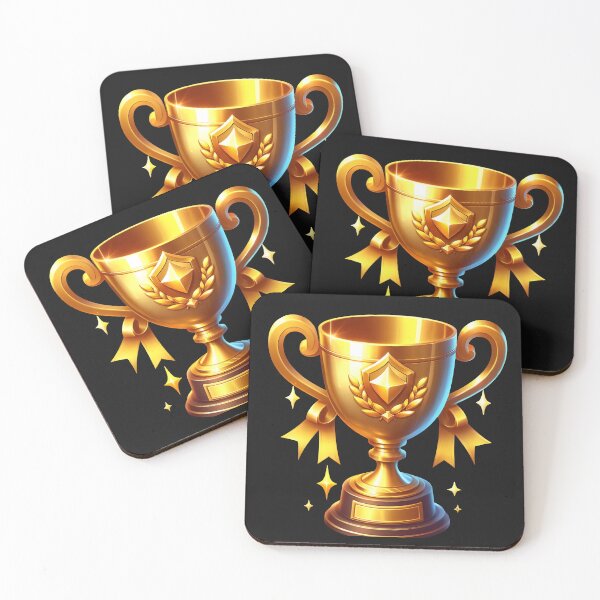 Item preview, Shiny Golden Trophy Cup no.1 designed and sold by DreamagineArtDesign.