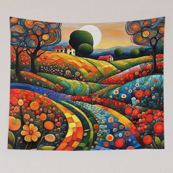 Item preview, Flowery Meadows 1 designed and sold by George Hutton Hunter.