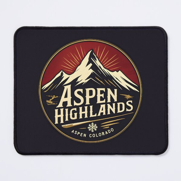 Item preview, Aspen Highlands - Colorado designed and sold by GoodOldVintage.