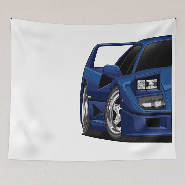Item preview, F40 (blue) designed and sold by pjrstudio.