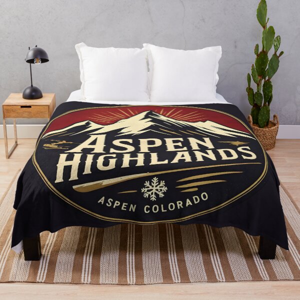 Item preview, Aspen Highlands - Colorado designed and sold by GoodOldVintage.