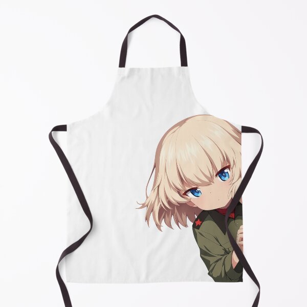 Item preview, Katyusha Leader Fierce Chibi Peeking Girls und Panzer Anime designed and sold by ManuelOpito.
