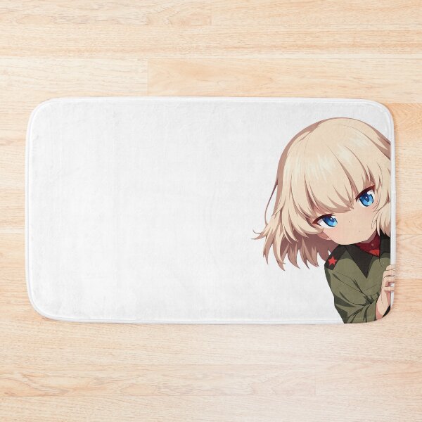 Item preview, Katyusha Leader Fierce Chibi Peeking Girls und Panzer Anime designed and sold by ManuelOpito.