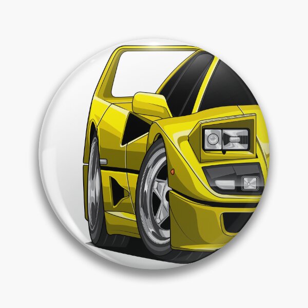 Item preview, F40 (yellow) designed and sold by pjrstudio.