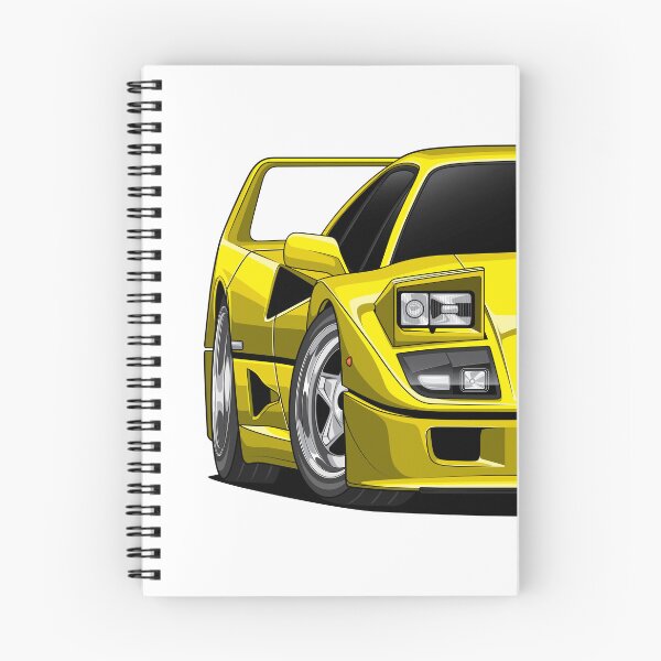 Item preview, F40 (yellow) designed and sold by pjrstudio.