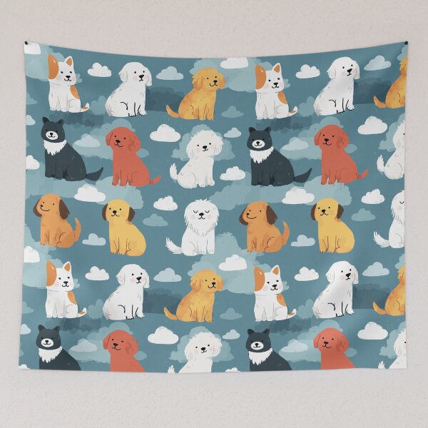 Item preview, Cute Dog Pattern designed and sold by bapupa.