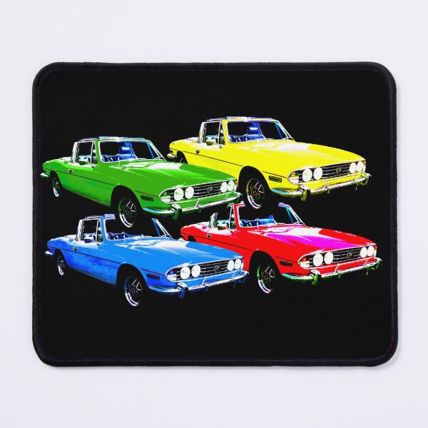 Item preview, Triumph Stag classic 1970s British car front quarter GYBR designed and sold by soitwouldseem.
