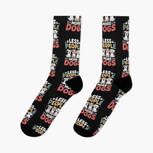 Item preview, Less People More Dogs designed and sold by Mateusz Majcherek.