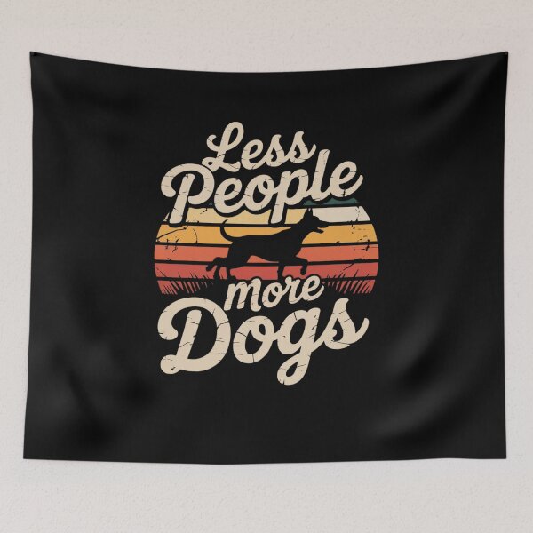 Item preview, Less People More Dogs designed and sold by Mateusz Majcherek.