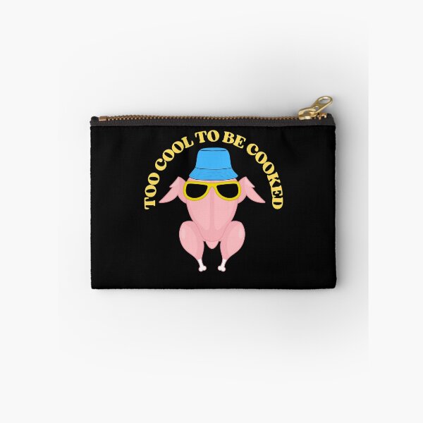 Item preview, Too cool to be cooked chicken with hat and sunglasses designed and sold by Fantacaroo Designs.