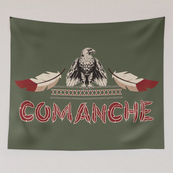 Item preview, Native American Tribe Comanche With Adler And Feders designed and sold by Mapeti.