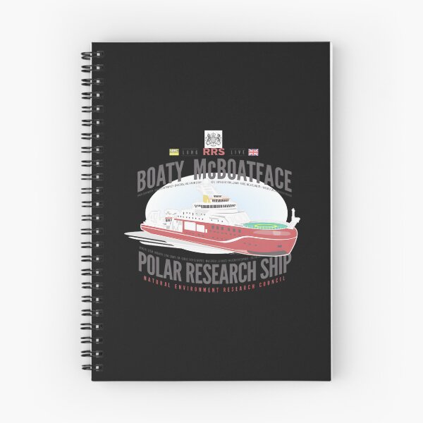 Item preview, Boaty McBoatface Iconic Polar Research Ship Design designed and sold by SueGaudreau.
