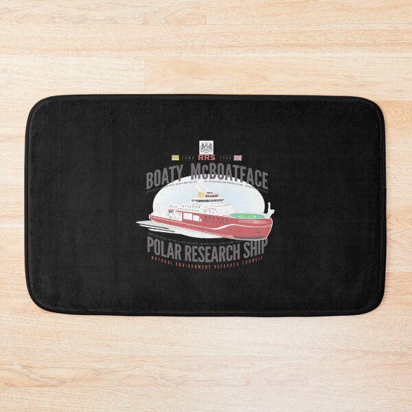 Item preview, Boaty McBoatface Iconic Polar Research Ship Design designed and sold by SueGaudreau.
