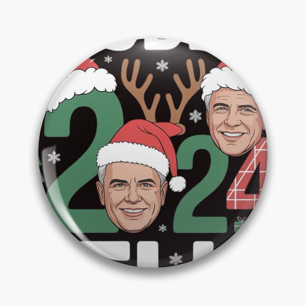 Item preview, Goodbye 2024 Hello 2025 TRUMP Christmas New Year's Eve  designed and sold by sheenmi.