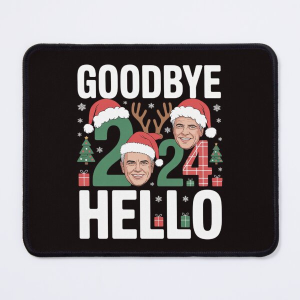 Item preview, Goodbye 2024 Hello 2025 TRUMP Christmas New Year's Eve designed and sold by sheenmi.
