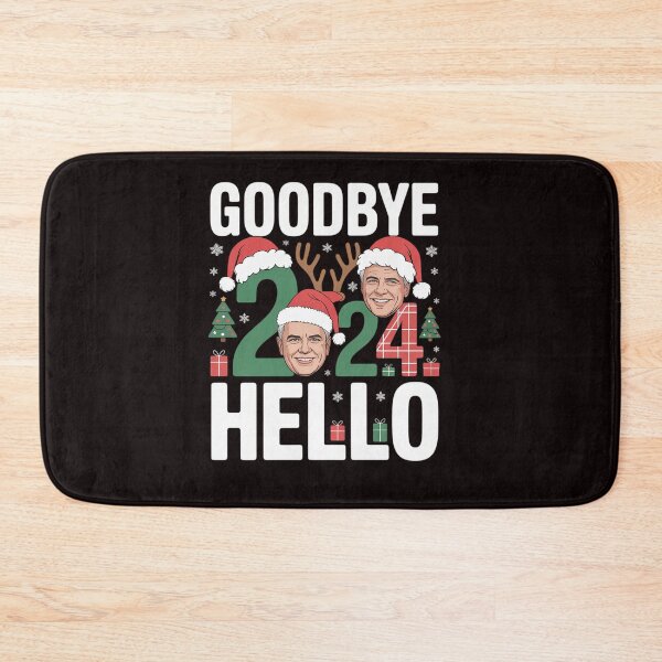 Item preview, Goodbye 2024 Hello 2025 TRUMP Christmas New Year's Eve  designed and sold by sheenmi.