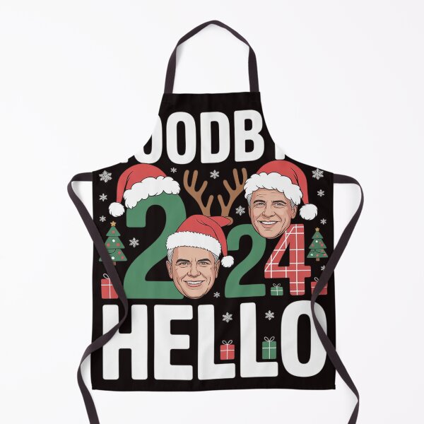 Item preview, Goodbye 2024 Hello 2025 TRUMP Christmas New Year's Eve  designed and sold by sheenmi.