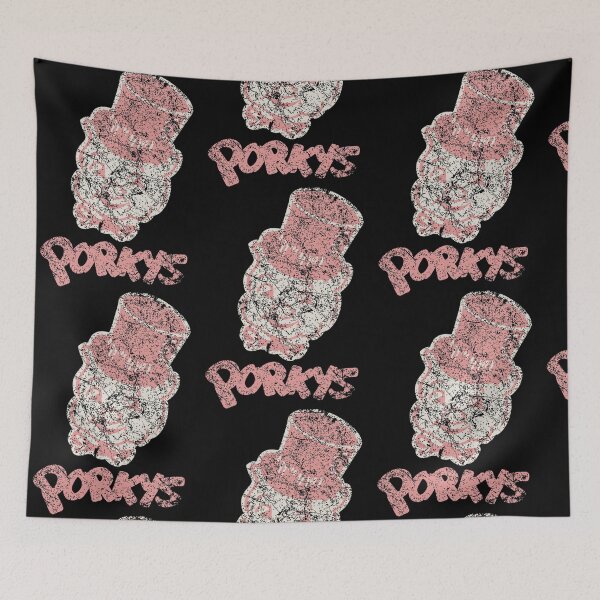Item preview, Vintage Winking Pig in Top Hat with Bowtie - Retro Distressed Animal Design designed and sold by SueGaudreau.