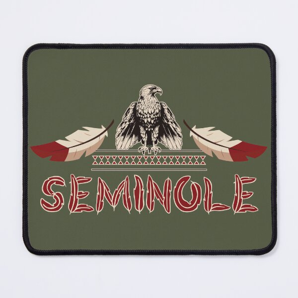Item preview, Native American Tribe Seminole With Adler And Feders designed and sold by Mapeti.