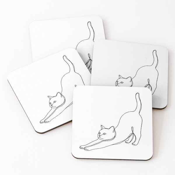 Item preview, The Satisfying Stretch of a Graceful Cat designed and sold by chargethepig.