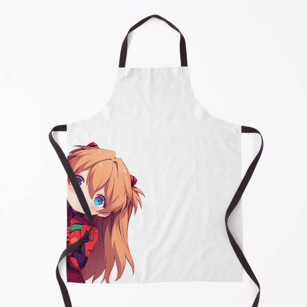 Item preview, Asuka Langley Soryu Chibi Peek Neon Genesis Evangelion Anime designed and sold by ManuelOpito.