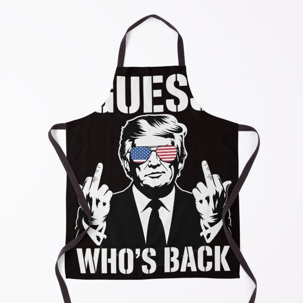 Item preview, Guess Who's Back President Donald Trump Middle Finger designed and sold by sheenmi.