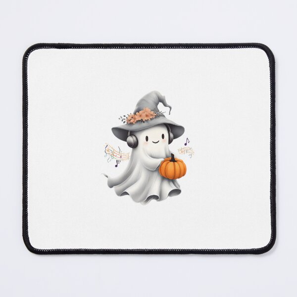 Item preview, DJ Ghost with Headphones – Spooky Music Lover Design designed and sold by GoxyVision.