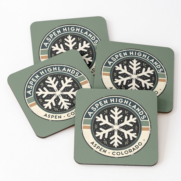 Item preview, Aspen Highlands - Colorado designed and sold by GoodOldVintage.