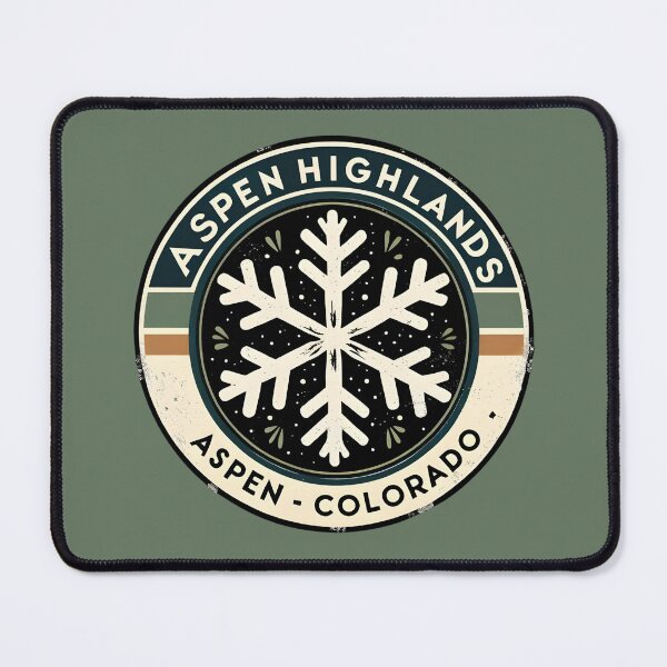 Item preview, Aspen Highlands - Colorado designed and sold by GoodOldVintage.