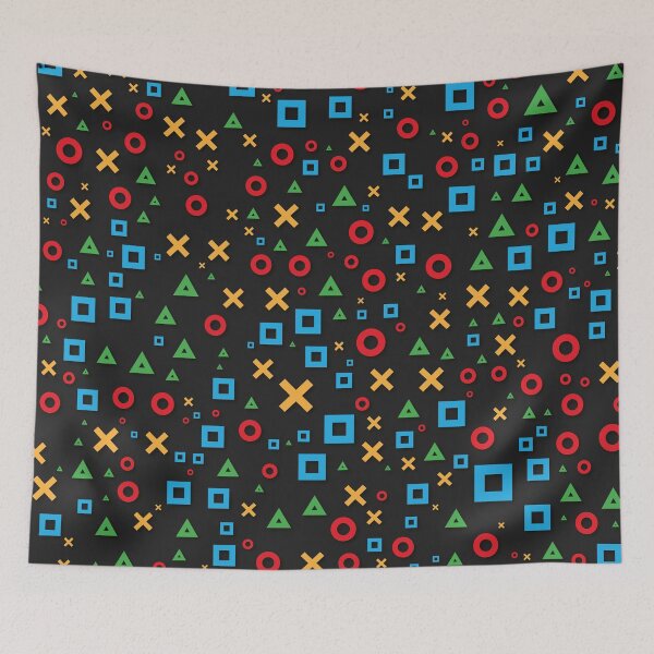 Item preview, Botones del gamepad con patrón colorido designed and sold by Love, Amy.