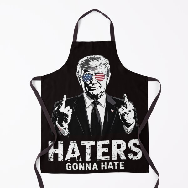Item preview, Haters Gonna Hate President Donald Trump Middle Finger designed and sold by sheenmi.
