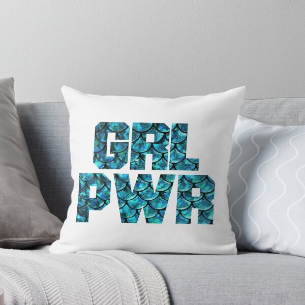 Item preview, Grl Pwr Mermaid Scales designed and sold by Kirsten B.