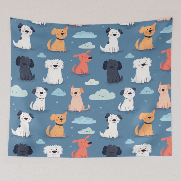 Item preview, Sweet Dog Pattern designed and sold by bapupa.