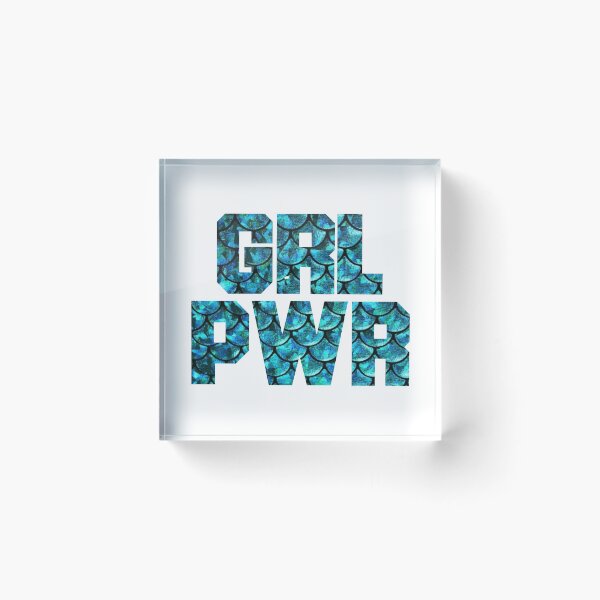 Item preview, Grl Pwr Mermaid Scales designed and sold by Kirsten B.