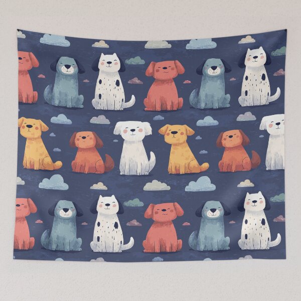Item preview, Lovely Dog Pattern designed and sold by bapupa.
