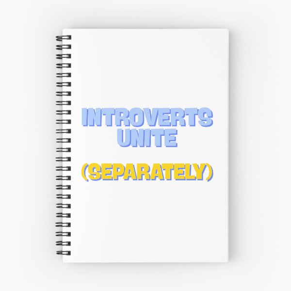 Item preview, Introverts Unite (Separately) designed and sold by ade-datt.