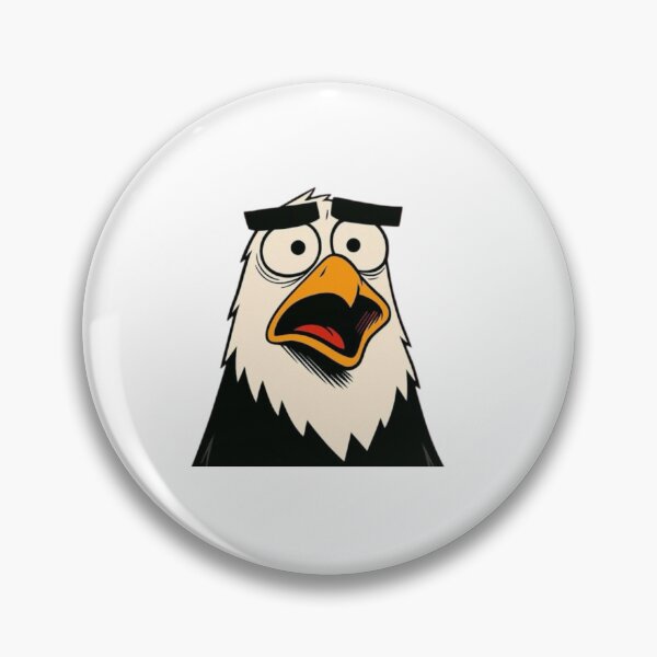 Item preview, An eagle looks scared or shocked designed and sold by kyokyyosei.
