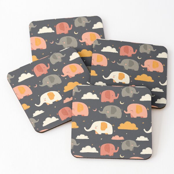 Item preview, Cute Elephant Pattern designed and sold by bapupa.